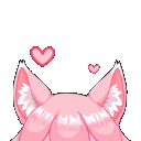 nekoears animated Discord emote - trans chompers