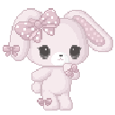 pinkbun animated emote from .gg/revenants  ᶻ 𝘇 𐰁