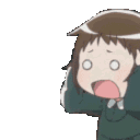 nyanscared animated GIF emoji | Octagram