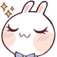 happybunny custom emote from Mirror Universe