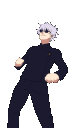 Anime_JJK_Gojo_Dance animated Discord emote from The Rogue Syndicate