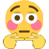 shy animated Discord emote from RIZZ HEAVEN | Chill • Hangout • VC • SFW • Events • Friends • Giveaways • Ask to DM • Non Dating