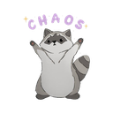 Chaos_raccoon Discord Emoji - Hel's server2