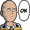 a_saitamaok custom emote | ATGs (All The Gamers)