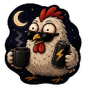 d_nes_chckcaffeine Discord sticker | ⛥⁺ 　 𓏺 　 .gg/cosmi