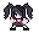 nso_ame_pose animated Discord emote | →﹐ ⛩ ﹒ Bazinga!!!﹒⟢