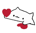 bongocatlove animated emote from gay