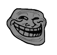 spinningtrollface animated Discord emote from Vortex Gaming