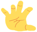 GrabbingHand custom emote from #VTuberTH/ToBreakTheLoop
