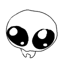 Tbh creature with giant, wide eyes expressing intense wonder.
