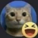 catlaughreaction Discord sticker from Goober N' Chill 🐌