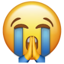 cryingpray Discord Emoji - Arcade