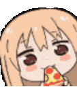 owoPizza animated GIF emoji - Anime Sekai
