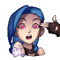 owl_jinx_boom animated emote | ⋆˚𝜗 night owls 𝜚˚⋆