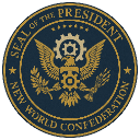 PresidentialSeal custom emote from The New World Confederation | A Mock Government Community set in the Pre-War Fallout Era