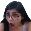 5525_Shocked_Mia_Khalifa Discord sticker from FancyMan Academy ™