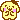 Pompompurin the dog stands with a shy expression and blushing pink cheeks.