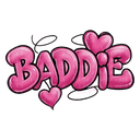 baddie Discord Emoji from 𝙰𝚄𝚁𝙰𝚇𝚇 ☕