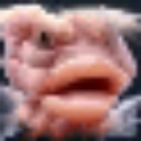 A close-up of a face with a distorted, slack-jawed expression of confusion.