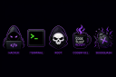 Hackerthemedneoniconcollection Discord sticker - A2Cloud Best Free & Paid Hosting