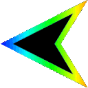 ArrowLeftGlow animated emote - Fire Zone