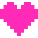 pinkheart custom emote from Interact | Active Chats • VC • Hangout • Chill • Friends • Giveaways • Events • SFW