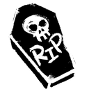 coffin Discord sticker - Sammy's Indie-Electro Lounge