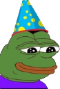 FeelsBirthdayMan custom emote from bộ tộc ciệt đập chai
