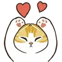 emoji_100 Discord sticker from 🥐 υ´• ﻌ •`υ ⊹  calie's cottage // emotes . social