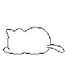 cat0254sleepykitty animated emote from Study Space