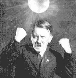 hitlerdance animated GIF emoji from Autism Mansion