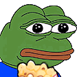 popcornpepe animated emote from The Leppoverse 🌐
