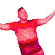 RainbowOrangeJustice animated emote | No-Sell Jobbers🤼