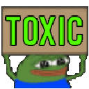 95735pepetoxic animated emote from Hamara Server