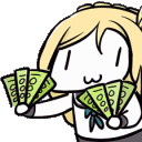 2252_money_wave animated Discord emote | (っ◔◡◔)っ ♥ Infinity Hub ♥™