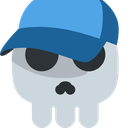 skullwithcap custom emote - Autism Mansion