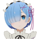 RemStare Discord sticker from No-Sell Jobbers🤼