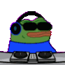 PepeDJ animated emote from Speed Wallet