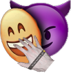 purple_diaboncr Discord sticker from 🔥🔞 Canto da Putaria 🔥🔞