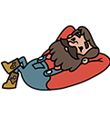 AdComComradeLayback Discord sticker | AdVenture Communist