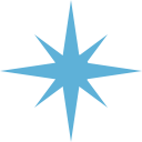 Quazar_blue_star Discord Emoji - 𝒂𝒖𝒓𝒂