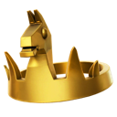crown Discord Emoji - Blue Royale