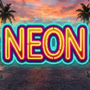 NEON custom emote from Glitching Neon Code Tier 7