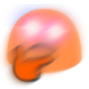 blobhyperthink custom emote | The Rainbro's