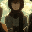 ES_MikasaBadMood animated GIF emoji | BLUE VORTEX