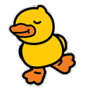 DuckWaddle animated GIF emoji | ChillResort🌴 ‘ social ‘ gws ‘ vcs ‘ nitro 🍹