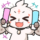 AbbyCheer animated GIF emoji | Động Ếch Của Nhi Elly