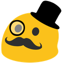 blobmonocle Discord sticker from WeChat!