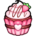 a1_arisu_cupcake_DNS custom emote - Senexia 18+