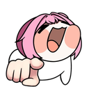 LaughingDoro Discord sticker from Động Ếch Của Nhi Elly